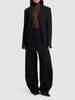 Adelchi1234 viscose cady wide leg pants