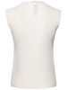 Sleeveless chiffon top