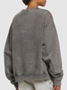 Cotton jersey logo crewneck sweatshirt