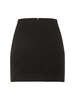 Nerea tech crepe satin mini skirt