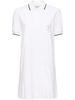 Cotton jersey polo mini dress