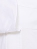 Stretch cotton poplin long dress