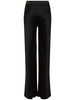 Satin flared pants