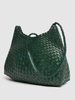 Santa Rosa handwoven tapered leather bag