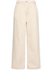 Wide cotton fit jeans