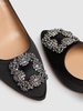 70mm Hangisi satin pumps