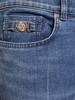 Stonewashed cotton denim jeans
