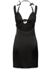 La Robe Ciceri viscose satin mini dress