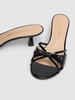 50mm Felicity patent leather mules