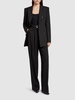 Hello pleated viscose wide pants