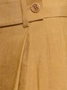 Viscose blend high waist flared pants