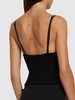 Rib knit viscose tank top