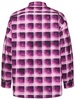 Osadia printed flannel padded overshirt