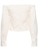 Hailey cotton blend crop top