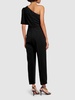 Smalto one-sleeve jumpsuit