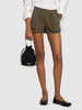 Mini Dome nylon twill bucket bag