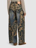 Mossy Oak low rise printed jeans