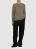 Wool & cotton crewneck sweater