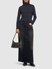 Talia denim long skirt