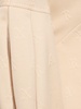 Cotton jersey mini dress w/ drawstring