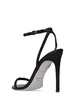 105mm Ellabrita satin & crystal sandals