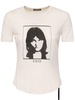 Georgette printed cotton jersey t-shirt