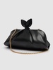 Bow Tie leather clutch