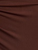 Sculpting jersey slip-on mini dress