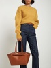 Small Compostable leather tote bag