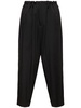 Wide wool pants