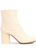 80mm Tabi vintage leather ankle boots