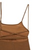 The Km stretch cupro blend midi dress