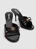 85mm Opera patent leather mules
