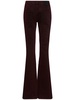 Denim flared pants