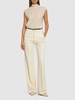 Tailored wide leg pants