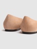 10mm Romy suede ballerina flats