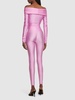 Kendall shiny stretch lycra jumpsuit
