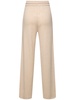 Rino wool knit wide jogger pants