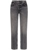 Kate mid rise denim straight jeans