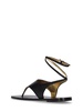 5mm Amalfi leather flat sandals