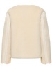 Panno wool blend collarless jacket
