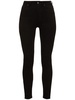 Peg high waisted denim skinny jeans