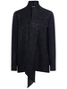 Barocco silk blend jacquard shirt