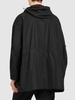 Logo plaque hooded parka