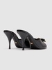 85mm Opera patent leather mules