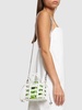 Mini Cage leather & silk bag