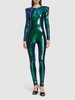 Sequined long sleeve jumpsuit