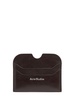 Large Elmas shiny leather card holder