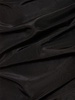 Strapless gathered silk mini dress