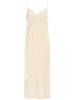 Fluid velvet long dress
